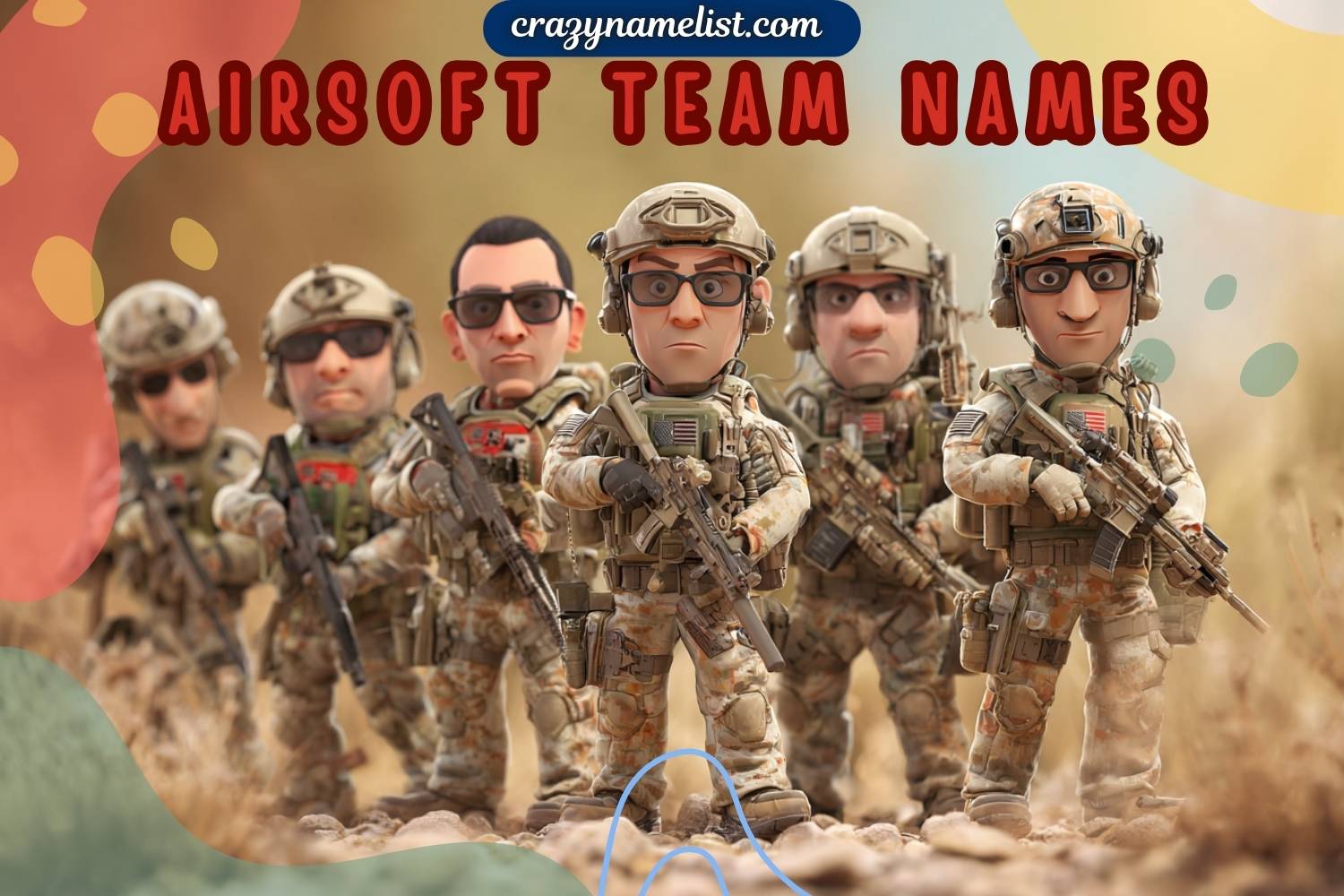 airsoft team names