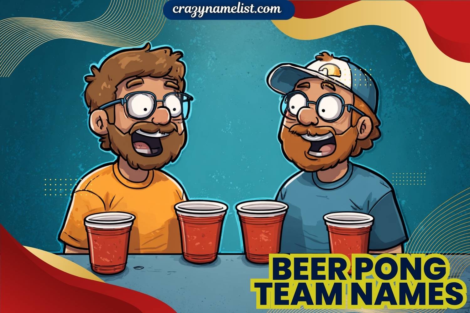 beer pong team names