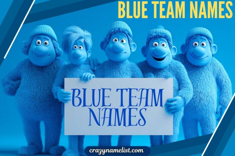 blue team names