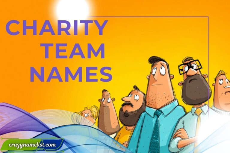 charity team names