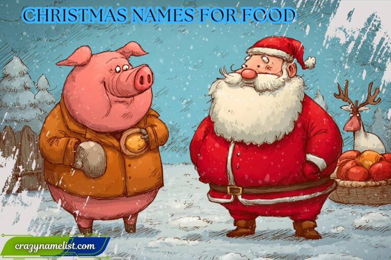 christmas names for food