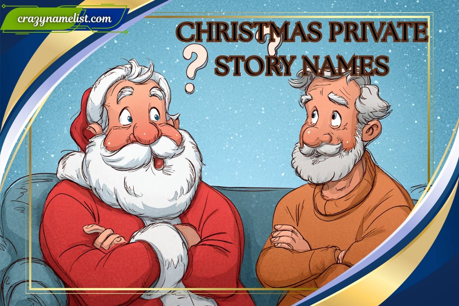 christmas private story names