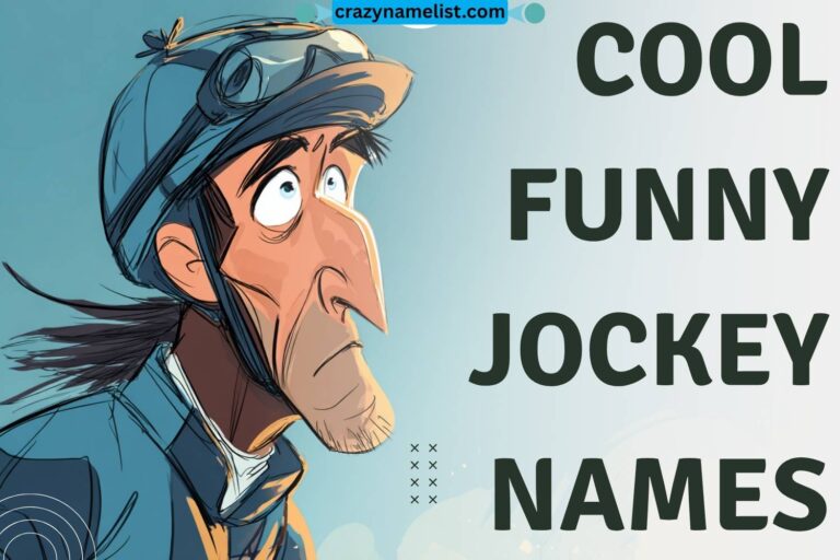 cool funny jockey names