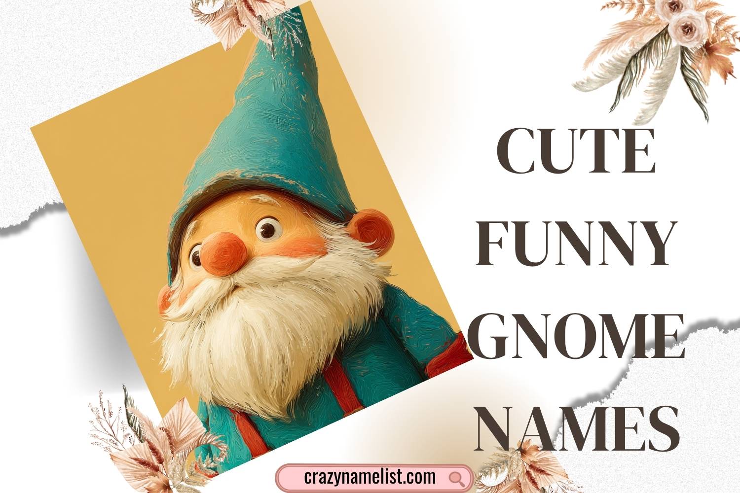 cute funny gnome names