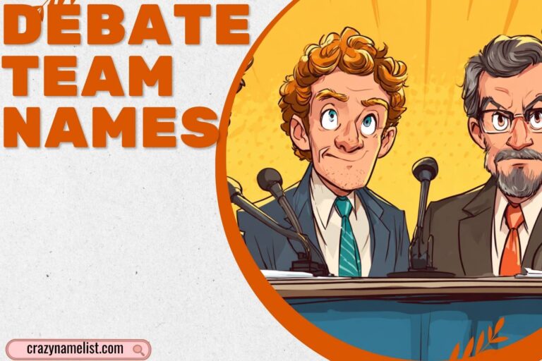 debate team names