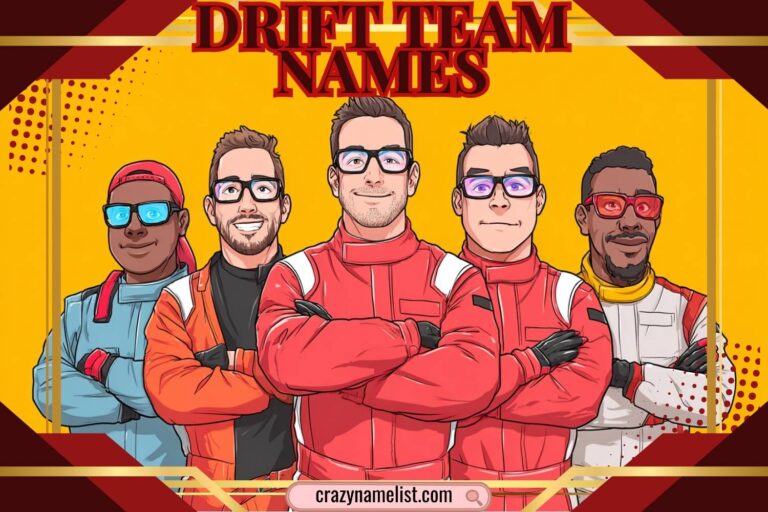 drift team names