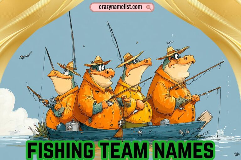 fishing team names