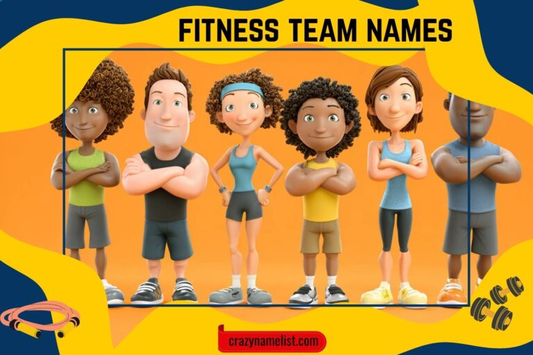 fitness team names