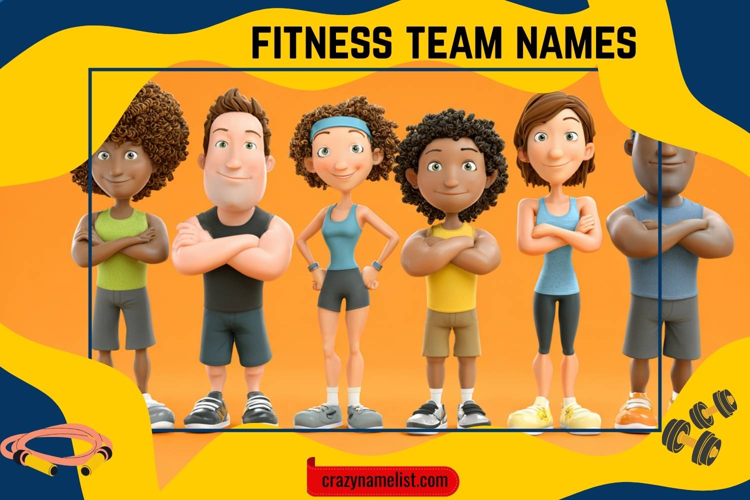 fitness team names