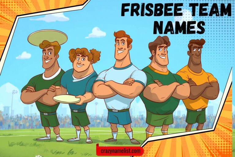 frisbee team names