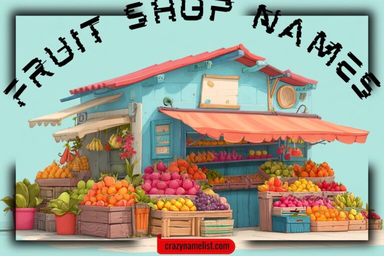 fruit shop names