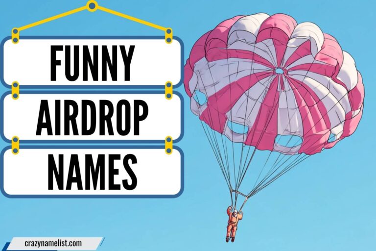 funny airdrop names