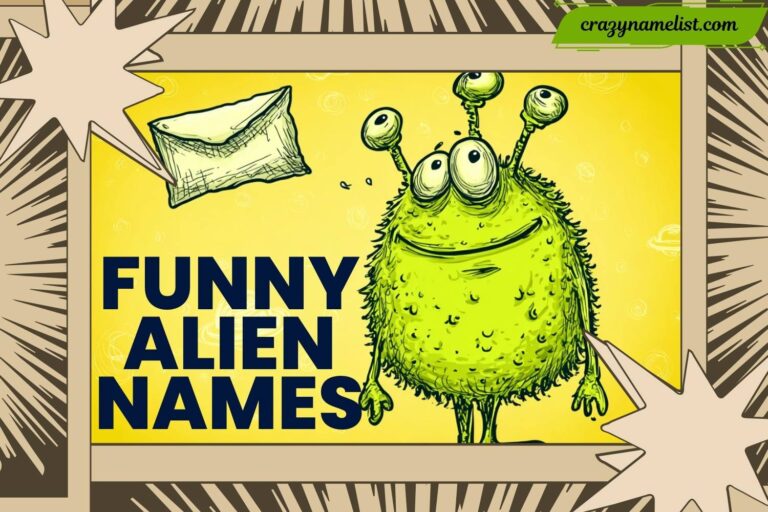 funny alien names