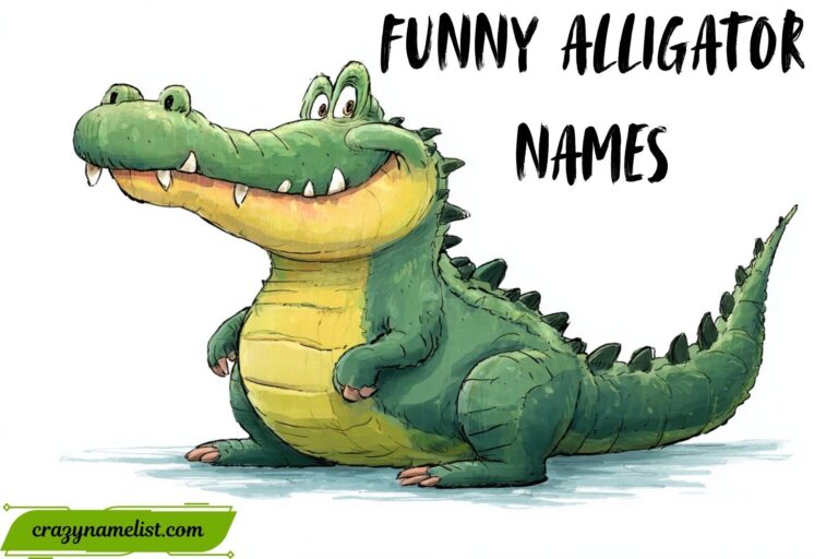 funny alligator names