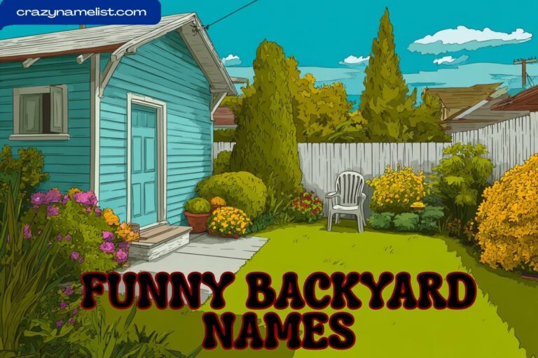 funny backyard names