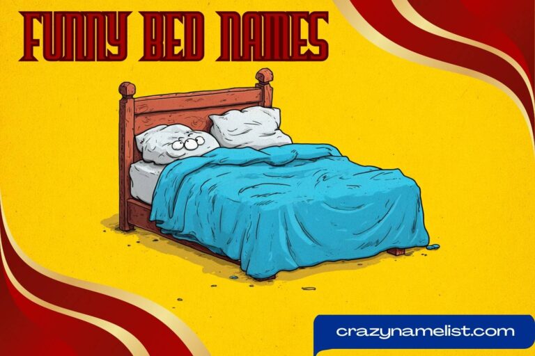 funny bed names