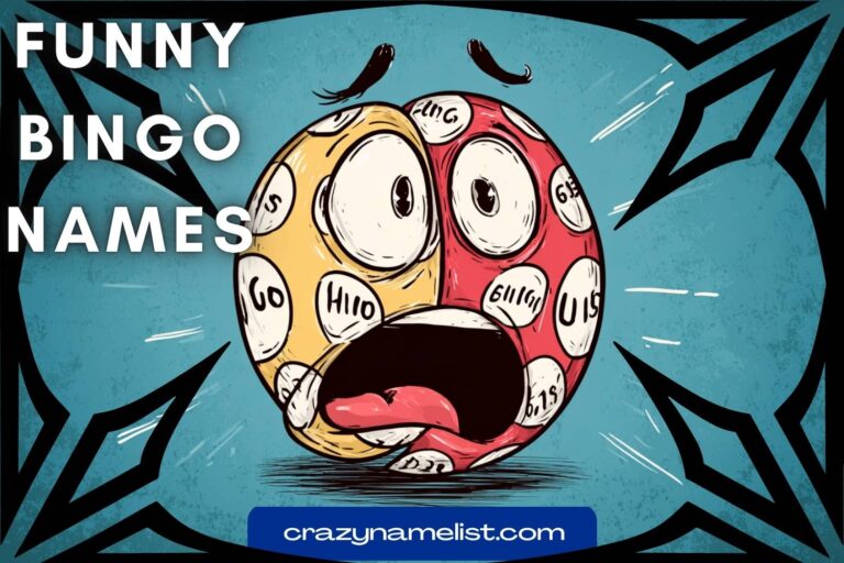 funny bingo names