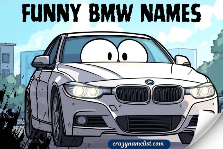 funny bmw names