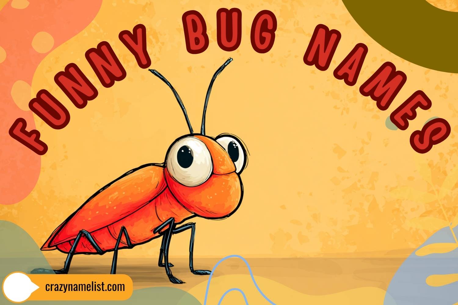 funny bug names