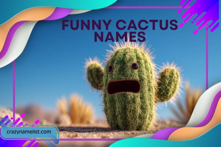funny cactus names