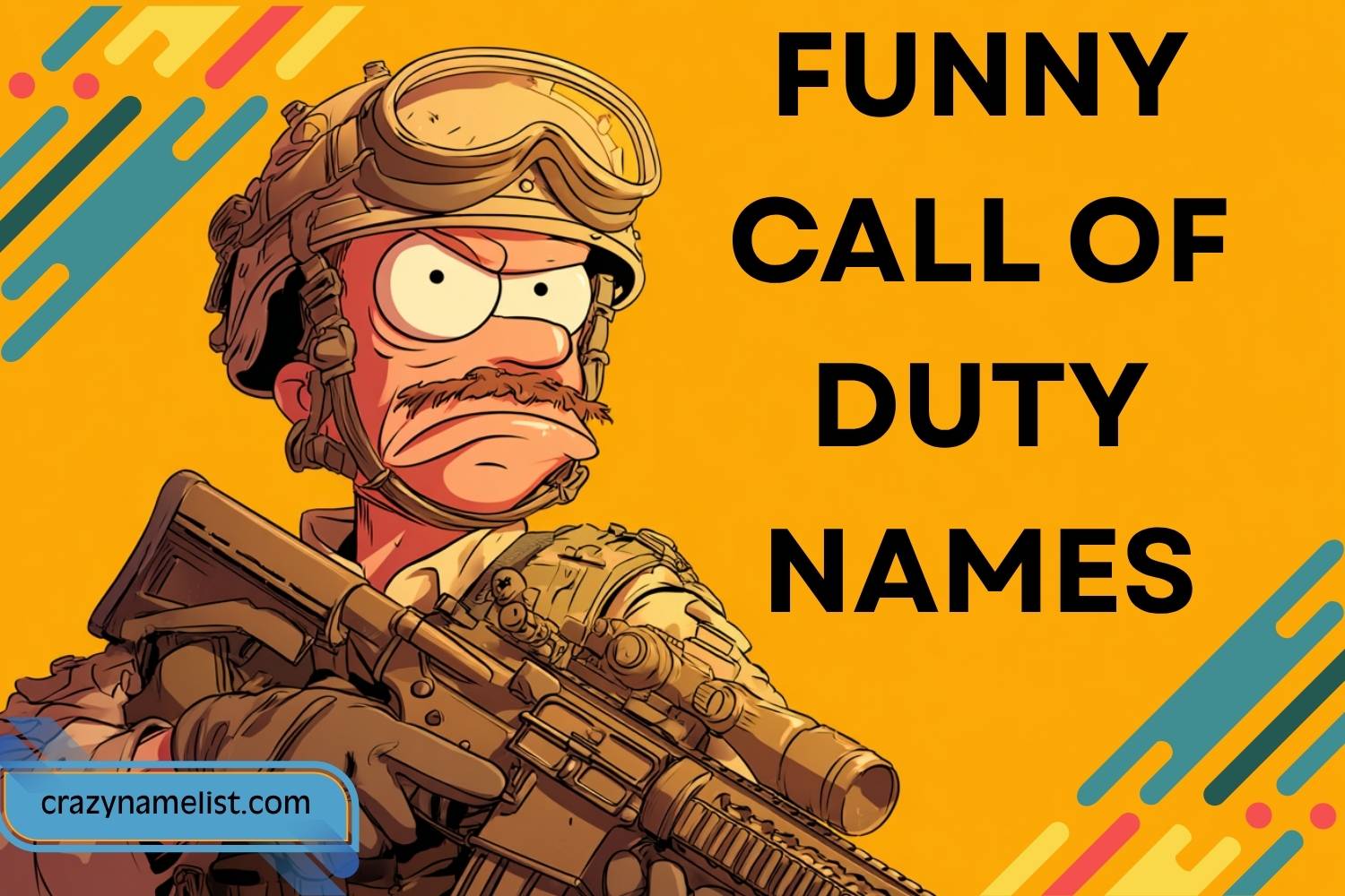 funny call of duty names