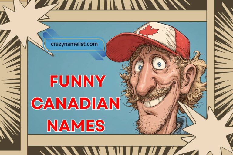 funny canadian names