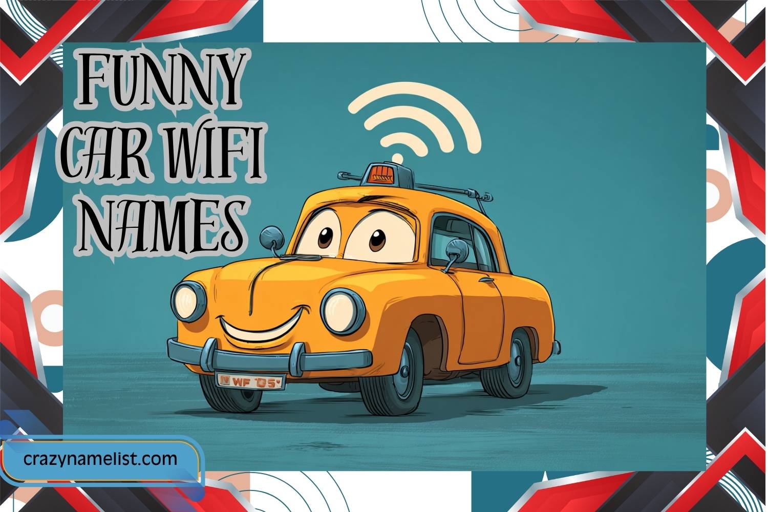 funny car wifi names