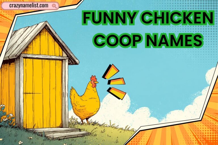 funny chicken coop names