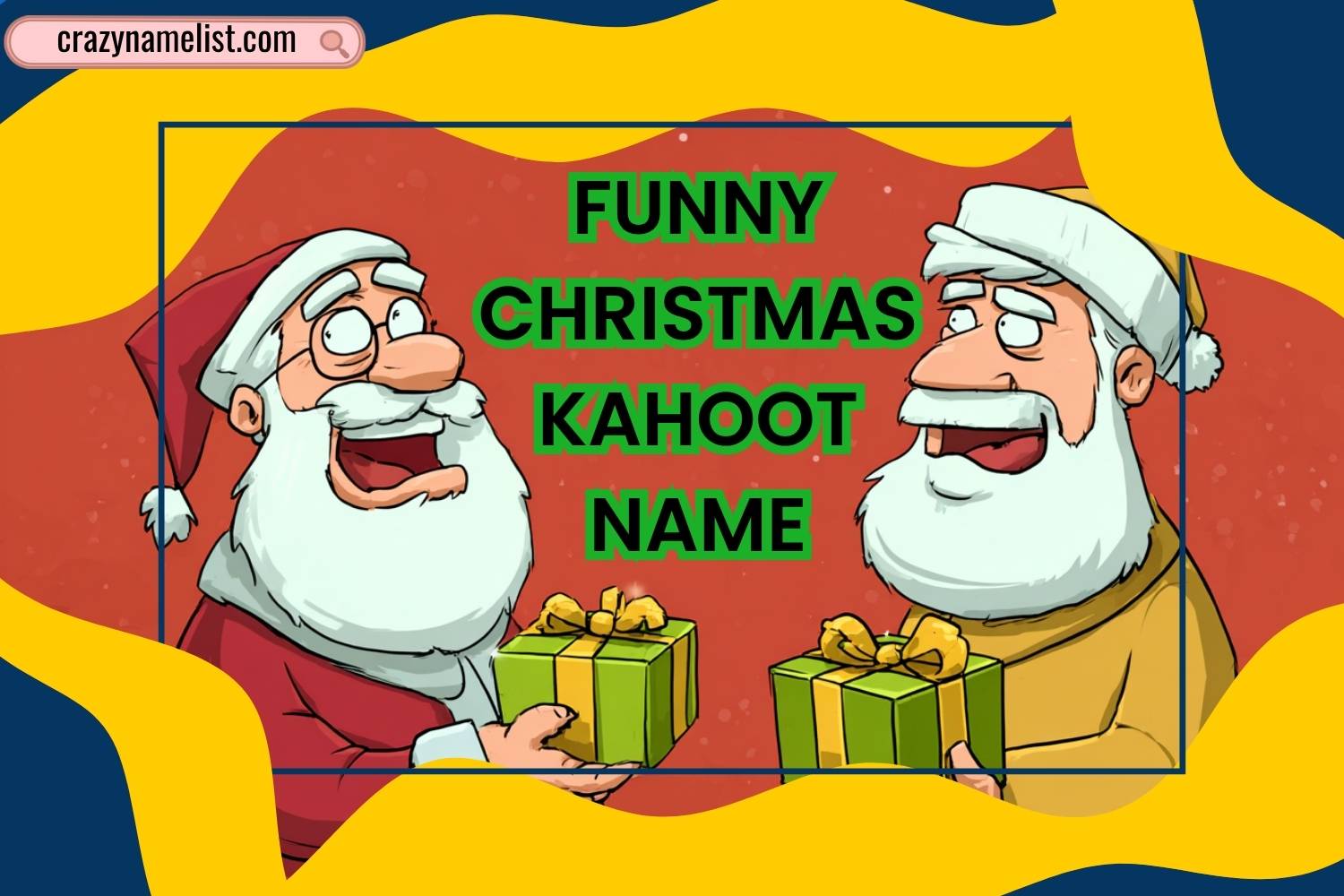 funny christmas kahoot name