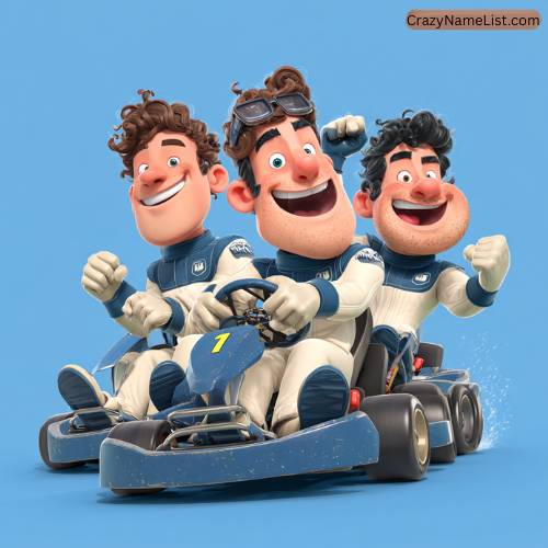 Clever Go Kart Team Names