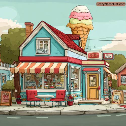 Clever Ice Cream Parlor Names
