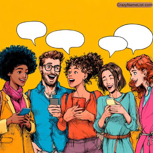 Cool Group Chat Names for Five Friends