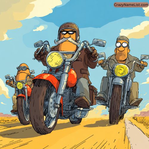 Cool and Silly Motorcycle Club Names