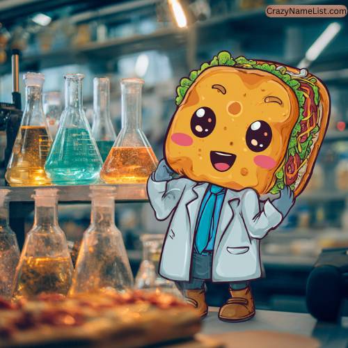 Food-Inspired Funny Lab Names (With Meanings)
