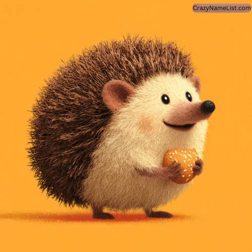Food-Inspired Hedgehog Names