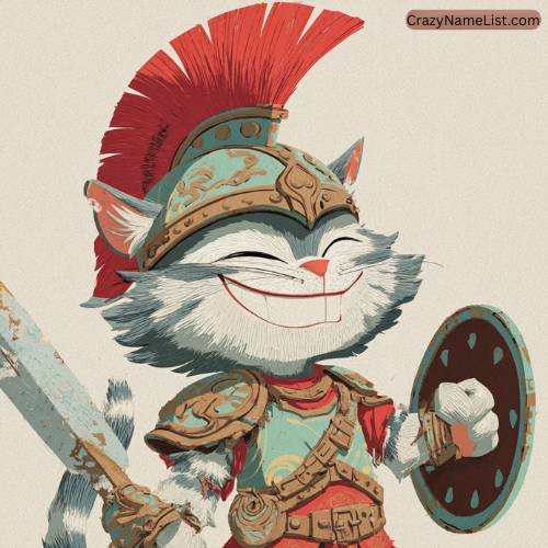 Funny Gladiator Names for Cats