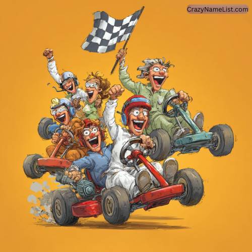 Funny Go Kart Team Names