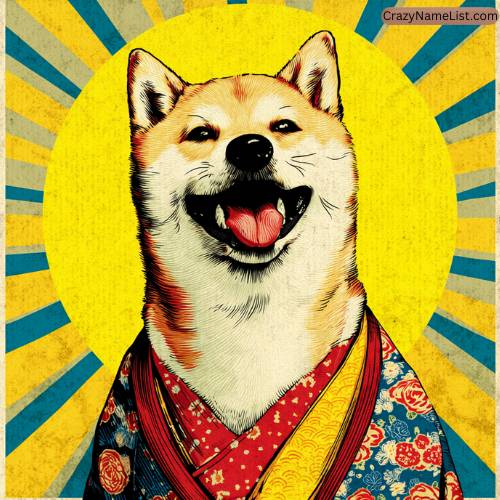 Funny Japanese Names for Dogs