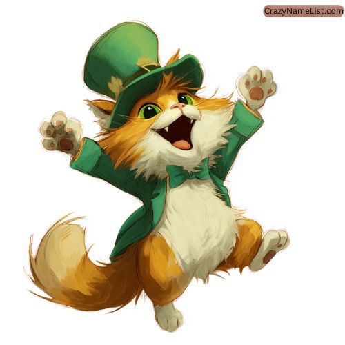 Funny Leprechaun Names for Cats