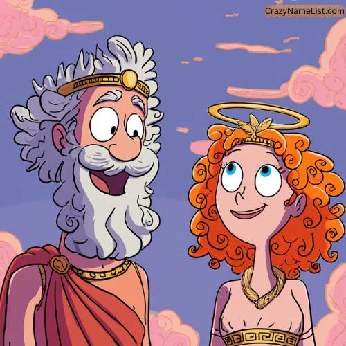 Greek God and Goddess Names with a Twist