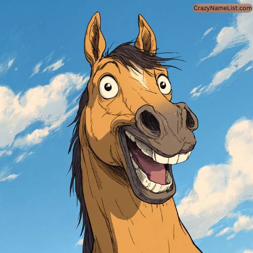 Hilarious Names for Stallions and Geldings