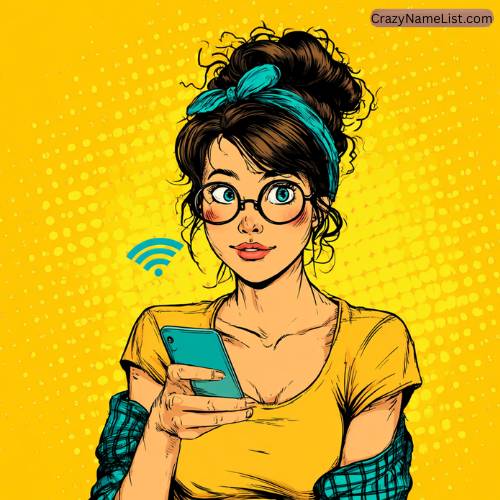Pop Culture-Inspired WiFi Names for Girls