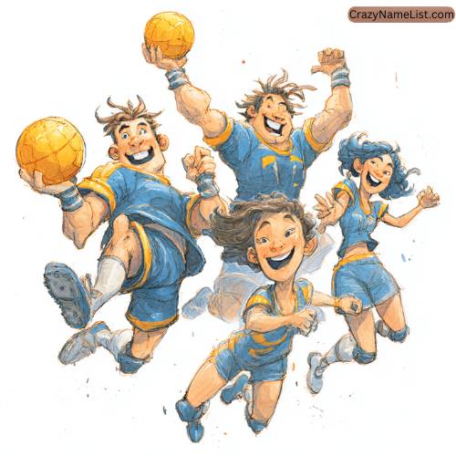 Punny Handball Team Names