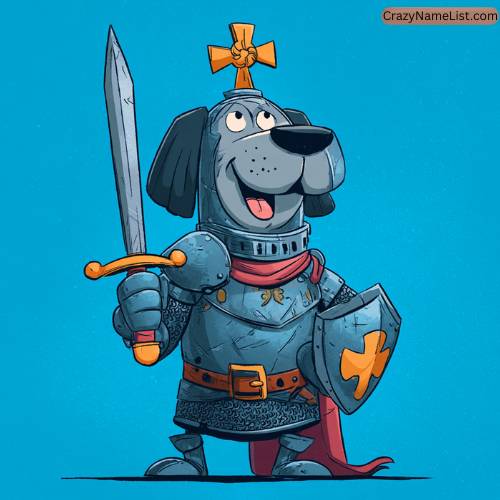 Punny Knight Names for Pets