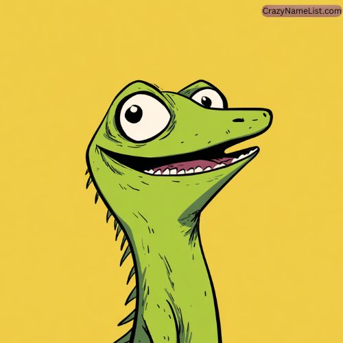 Punny Lizard Names