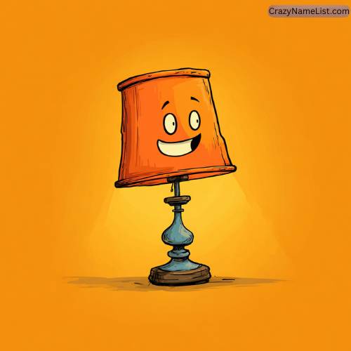 Short & Sweet Funny Lamp Names