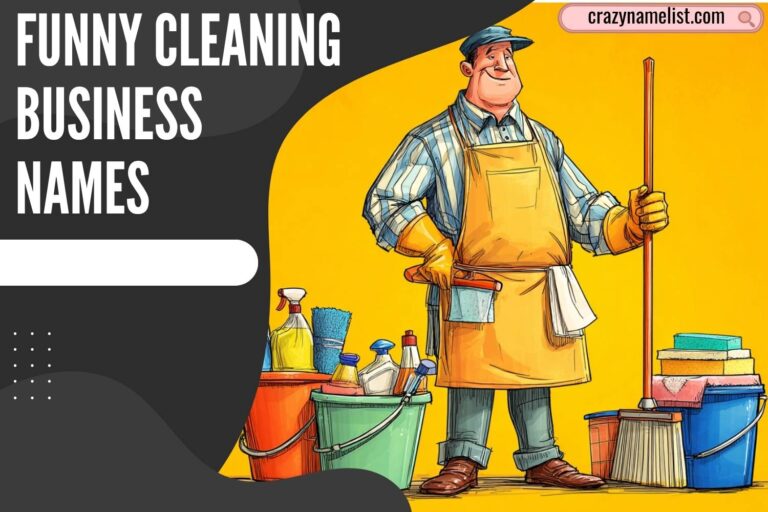 funny cleaning business names