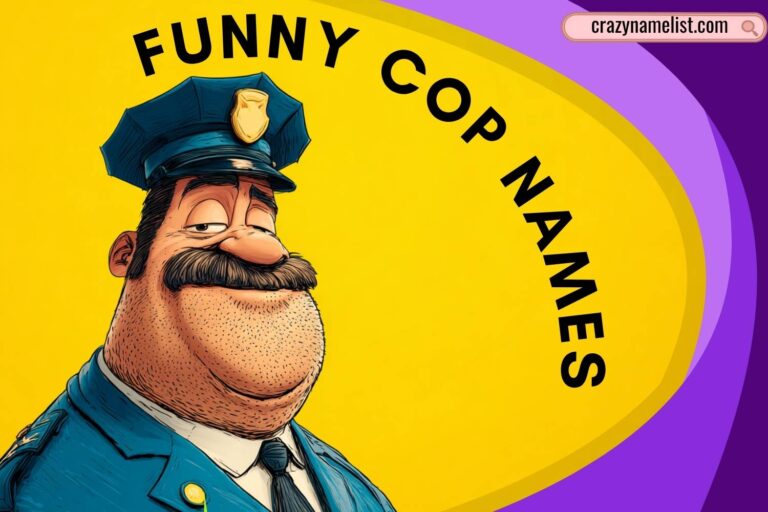 funny cop names