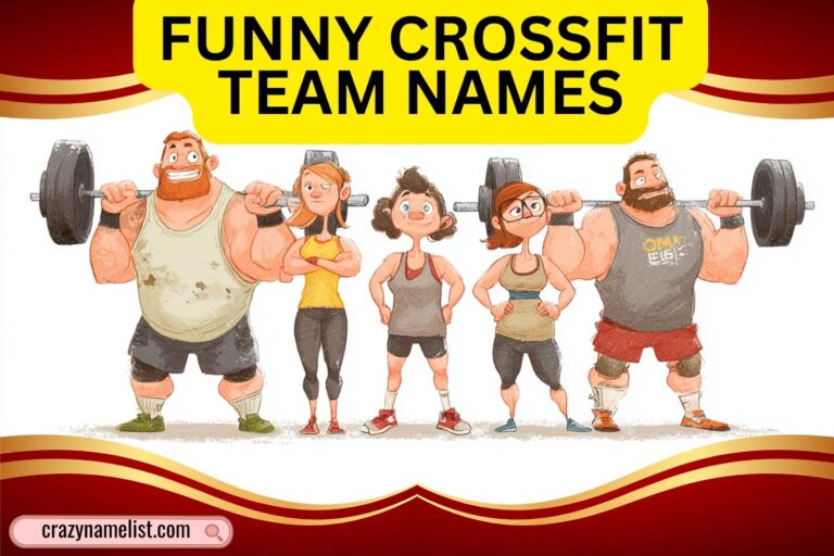 funny crossfit team names
