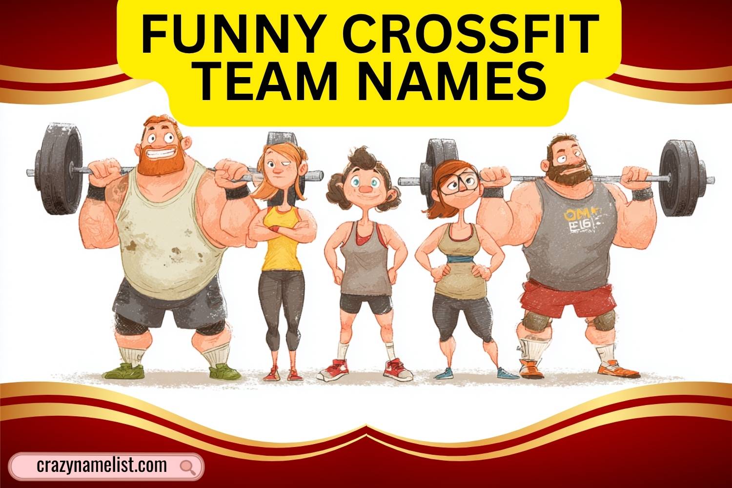 funny crossfit team names
